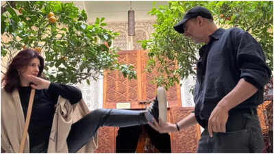 Akshay Kumar says 'You still hit me harder' as he wishes wife Twinkle Khanna on her birthday; drops an unseen picture with her