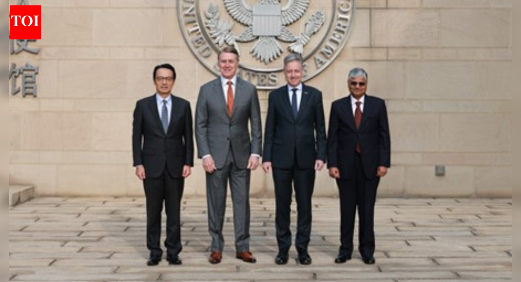 Quad envoy vows 'free and open' Indo-Pacific amid Chinese drills around Taiwan