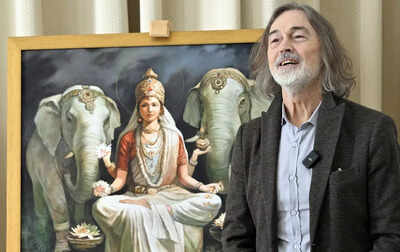 Solo exhibition by Nikas Safronov concludes in Delhi