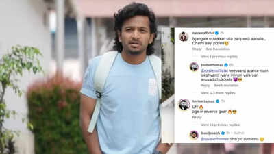 Basil Joseph’s new look: Naslen smells a 'Conspiracy'; Tovino jokes, 'He shouldn't be allowed to grow'