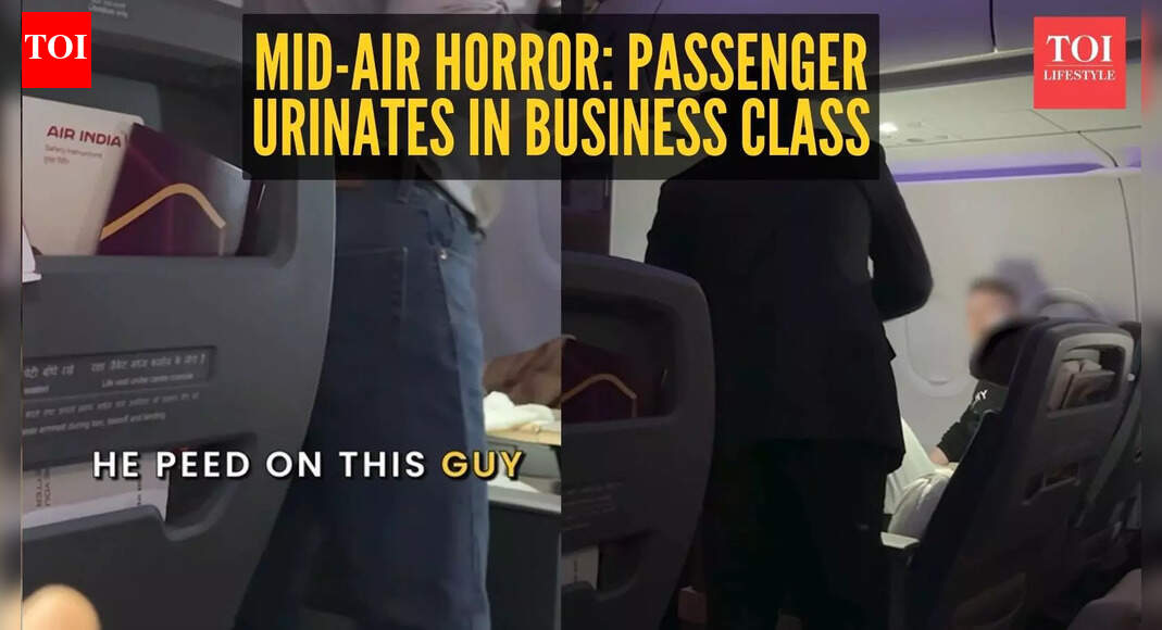 Business class horror: Passenger allegedly urinates on flyers mid-air on Delhi-Bangkok flight