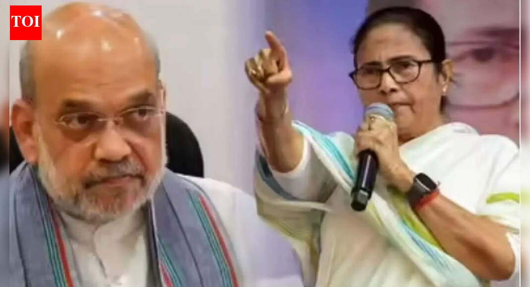'A Dushasana has come to Bengal': Mamta Banerjee hits back at Amit Shah, denies 'no land' charge