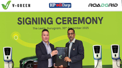 VinFast-backed V-GREEN ties up with HPCL for EV charging facilities