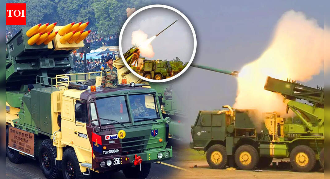 DRDO Successfully Tests Pinaka Long-Range Guided Rocket In Odisha, To Be Inducted In Indian Army