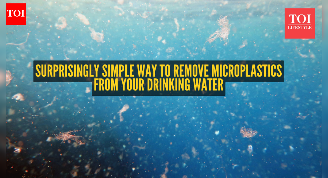 Surprisingly simple way to remove microplastics from your drinking water
