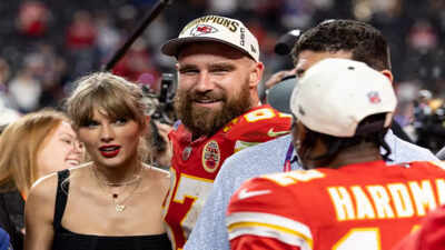 Taylor Swift spotted at Kansas City Chiefs’ Christmas party amid rising retirement speculation around Travis Kelce