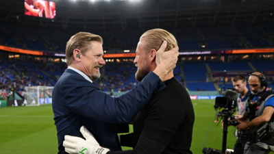 Peter Schmeichel vs Kasper Schmeichel net worth comparison in 2025: Comparing careers, trophies, goalkeeping stats, and more