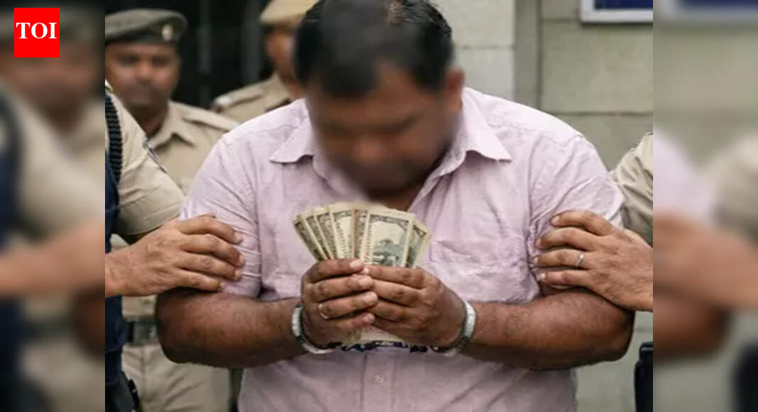 Panchayat secretary arrested for accepting Rs10k bribe in Ara