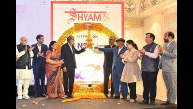 After record subscription, Shyam Dhani stock jumps 100% on Day 1