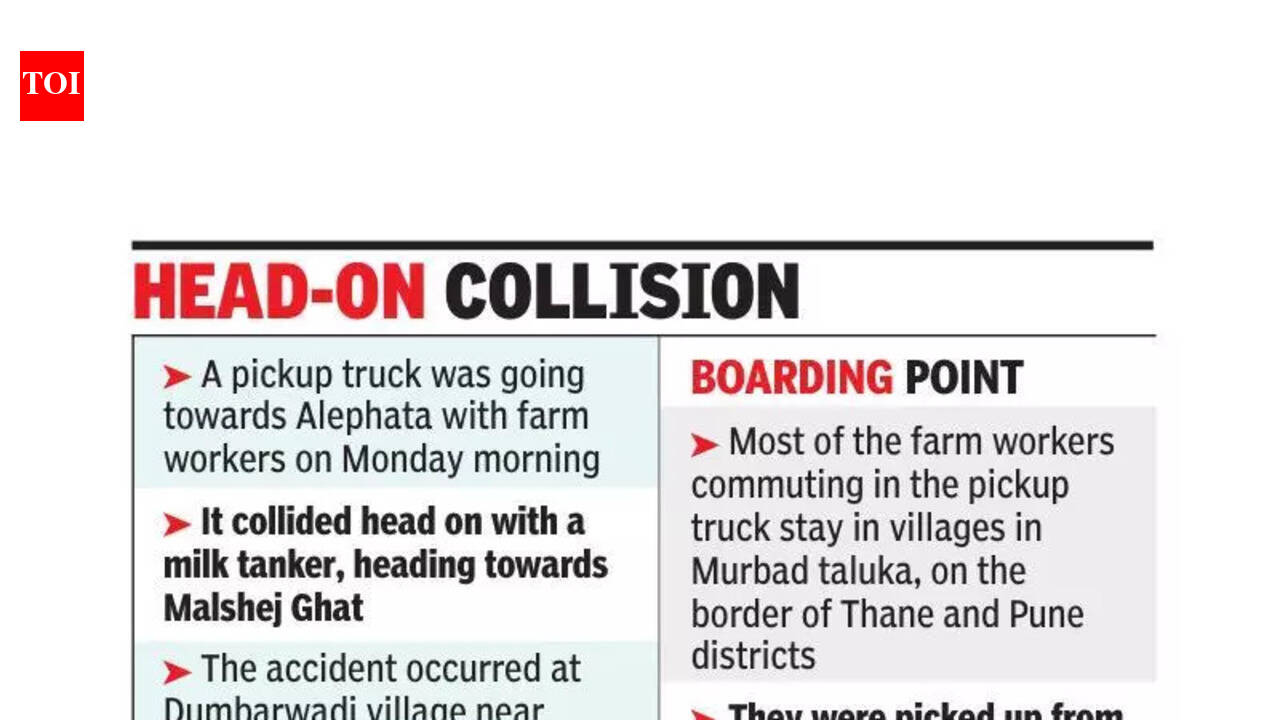 2 women farm workers killed in accident near Alephata | Pune News - The ...