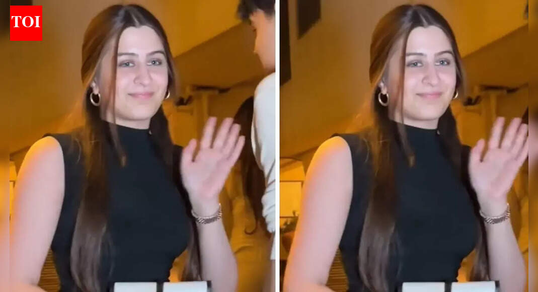 Rajat Bedi’s daughter, Vera Bedi, spotted: Camera shy star kid waves at the paparazzi - Watch