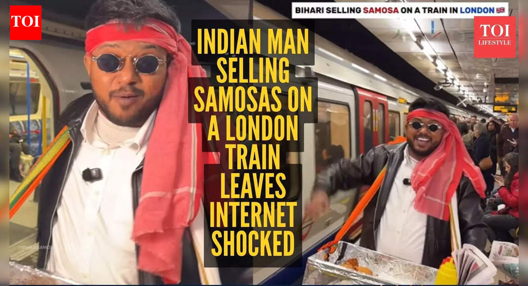 Indian samosa seller takes over London train, netizens say 