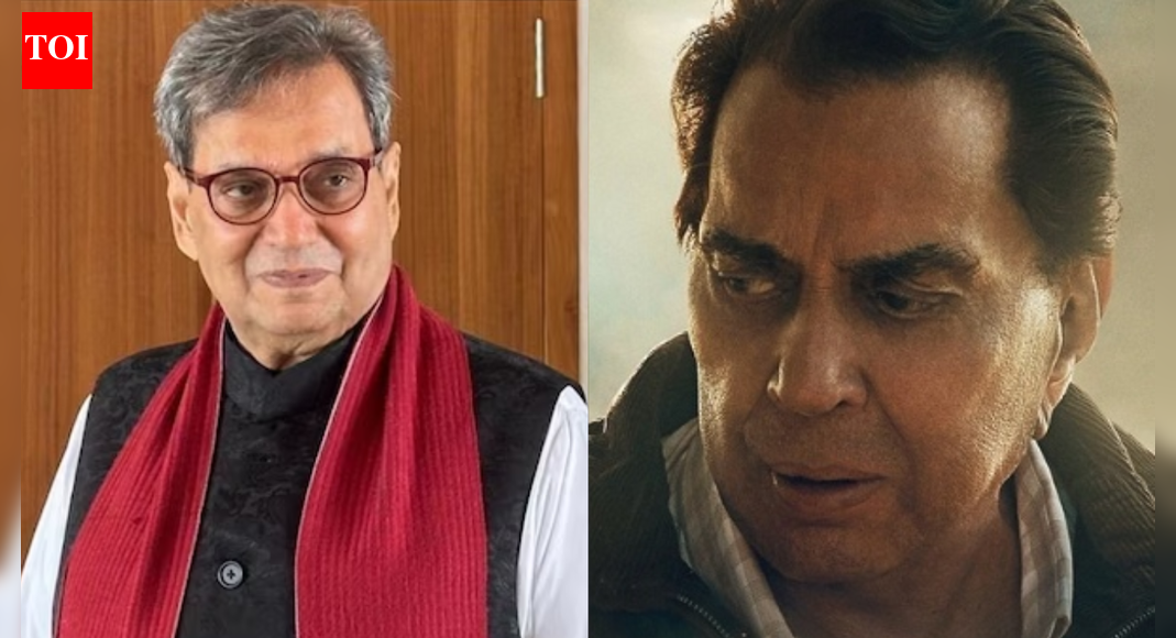 ‘Ikkis’ screening: Subhash Ghai turns emotional; says 'My heart goes for DHARAM pa ji'