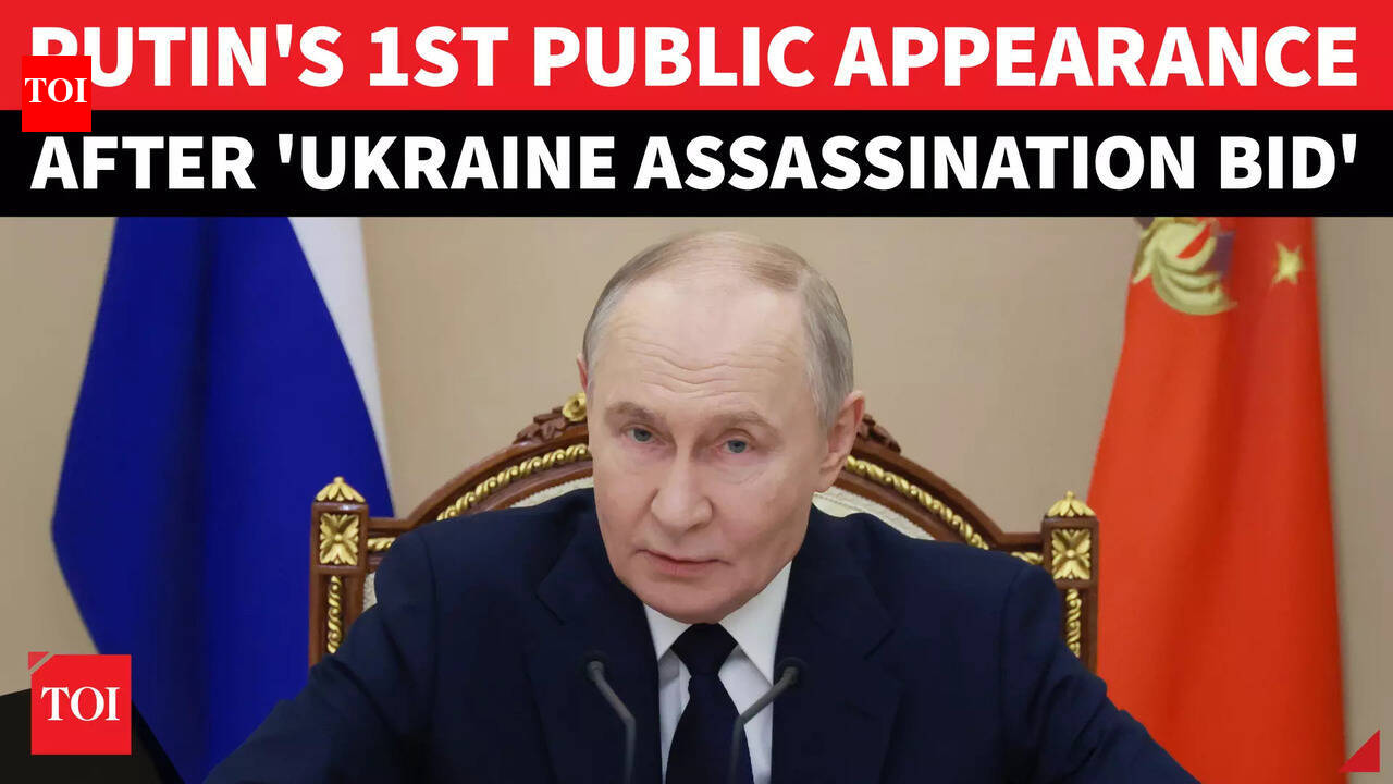 Putin Delivers 1ST Speech After 'Ukrainian Attack' On His Residence ...