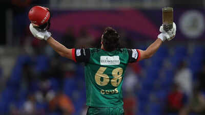 Qualifier 1: Andries Gous storms into record books as Desert Vipers march into ILT20 final