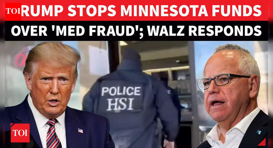Minnesota Funds Stopped: Big Crackdown After 'Somali Med Fraud' | Tim Walz Breaks Silence