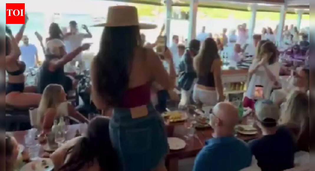 Amazon founder Jeff Bezos and Lauren Sanchez ring in the New Year 2026 in St Barts amid sun, luxury yachts, and star-studded fun