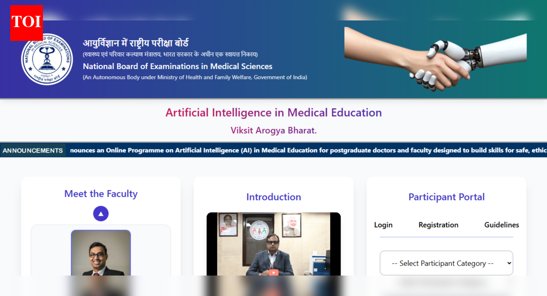 NBEMS offers free course on AI in Medical Education: Here’s all you need to know