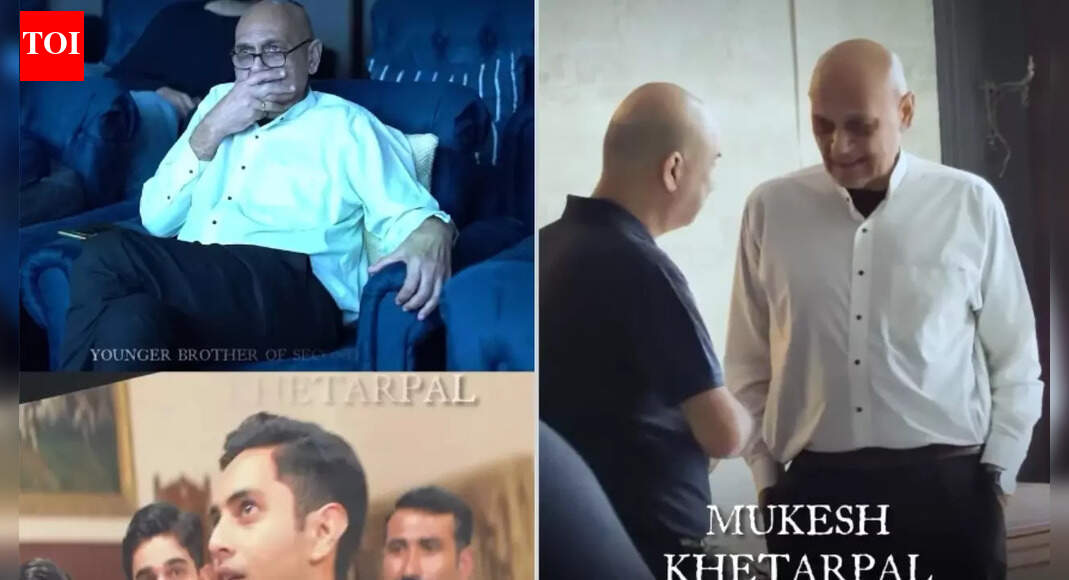 'Ikkis': Mukesh Khetarpal turns emotional; tells Agastya Nanda, 'You will be Arun for life'