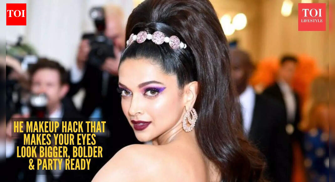 This viral eye makeup hack will make your eyes look bigger for the New Year celebrations