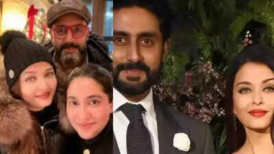 After Ranveer Singh and Deepika Padukone, Aishwarya Rai and Abhishek Bachchan were spotted in New York; the couple enjoyed a quiet winter break