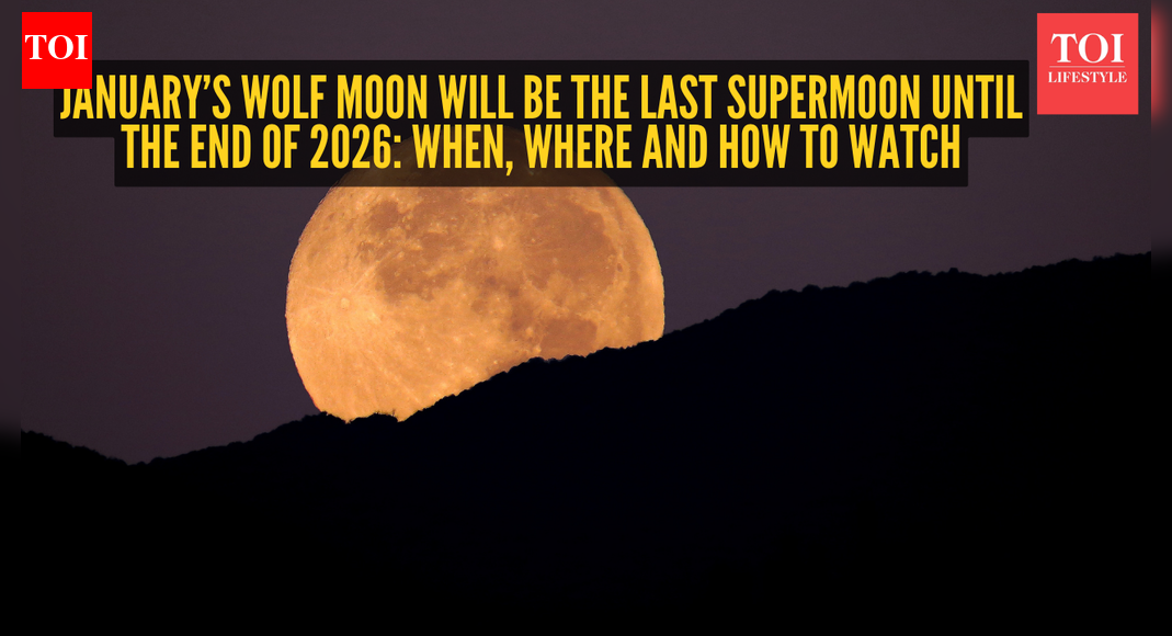 January’s wolf moon will be the last supermoon until the end of 2026: When, where and how to watch