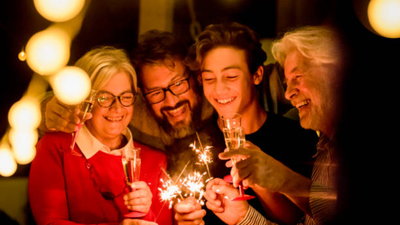 Fun new year games families can play together at home