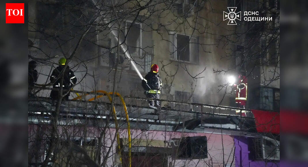 Drone attack: Russia hits Ukraine's Southern city of Odesa, six injured including children; power facilities damaged