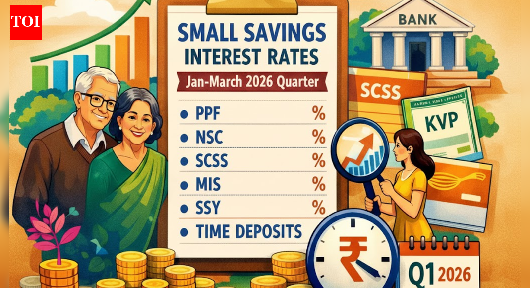 Latest Post Office Small Savings Schemes rates: Government notifies for Jan-March 2026 quarter; check interest rates for PPF, Sukanya Samriddhi Yojana & more