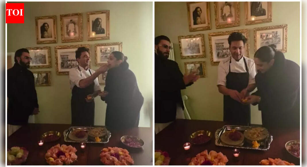 Deepika Padukone makes her first modak as Vikas Khanna celebrates Ranveer Singh’s Dhurandhar success in New York