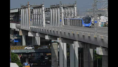 Take the alpha-route in phase-2 metro to cross the city in a single train journey