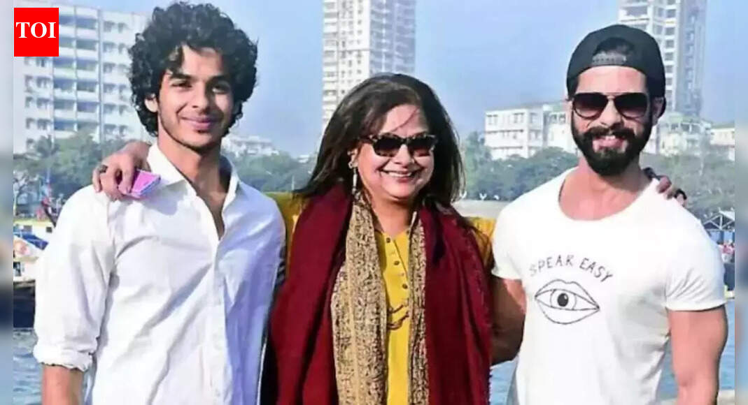 Neelima Azeem on how Ishaan Khatter and Shahid Kapoor are ‘very different’: ‘Ishaan likes to fly alone, Shahid has always yearned for family’