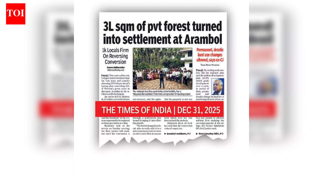 After protest, Rane says will cancel zone change of Arambol private forest