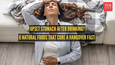Upset stomach after drinking? 6 natural foods that cure a hangover fast