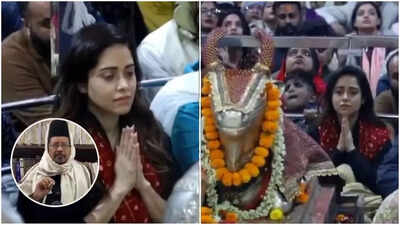 Nushrratt Bharuccha's Mahakaleshwar Jyotirlinga temple visit sparks religious controversy; 'Yeh gunaah hai' - REPORT