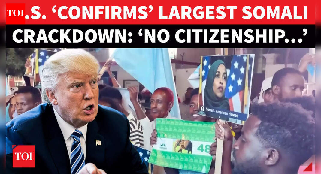 Trump Eyes Revoking Somali Citizenship Over Minnesota Fraud Scandal, Attacks Ilhan Omar Again