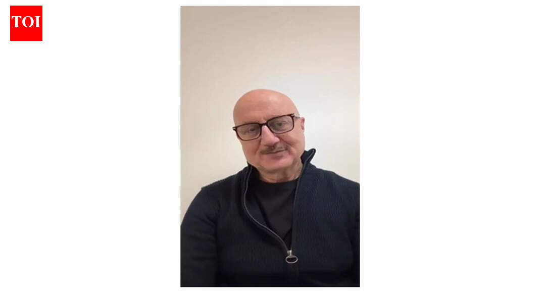 Anupam Kher starts 2026 with life lessons and a message of happiness