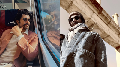 Vijay Deverakonda sends 2026 New Year wishes from Rome: Fans spot Rashmika Mandanna resting her head on his shoulder - See PIC