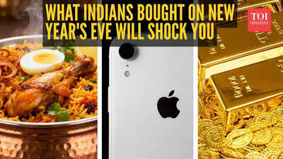 2,18,993 biryani, iPhones, and gold! What Indians bought on New Year's Eve will shock you