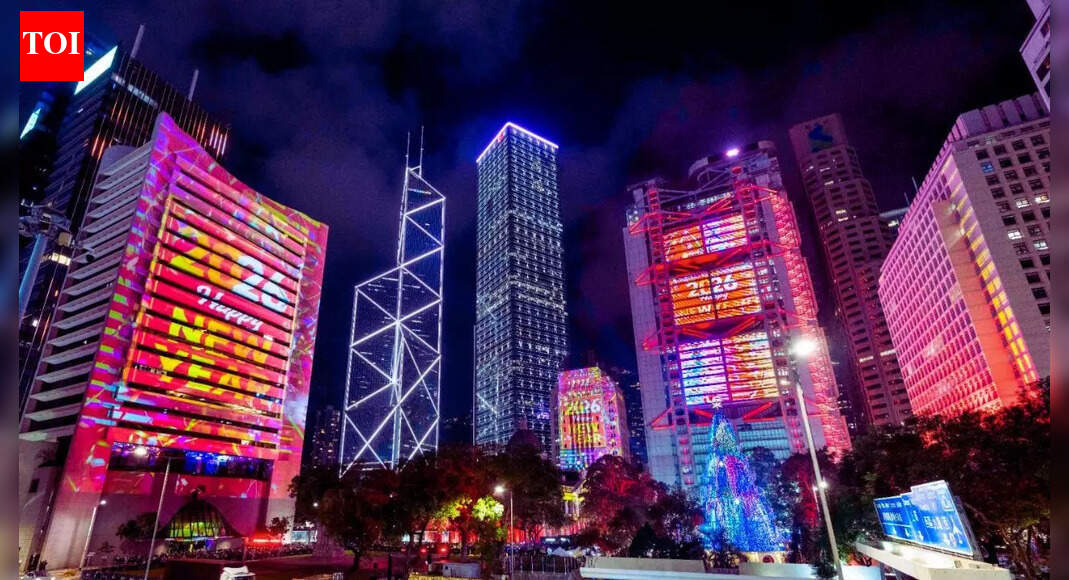 Hong Kong ditches fireworks and welcomes 2026 in the most unique way