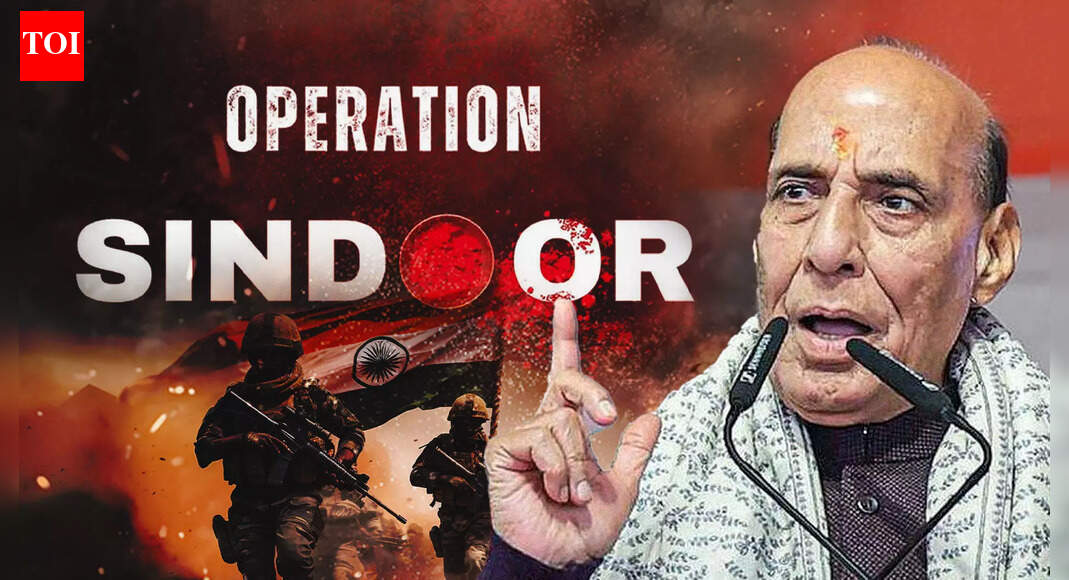 Rajnath Singh Links Lord Ram's Ethics To Operation Sindoor, Says India Fought Terror With Dignity