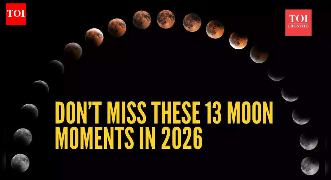 Don’t miss these 13 moon moments in 2026- your complete skywatching list