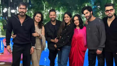 Kajol rings in New Year 2026 with Ajay Devgn; says, 'Life is precious and unpredictable' - See PICS