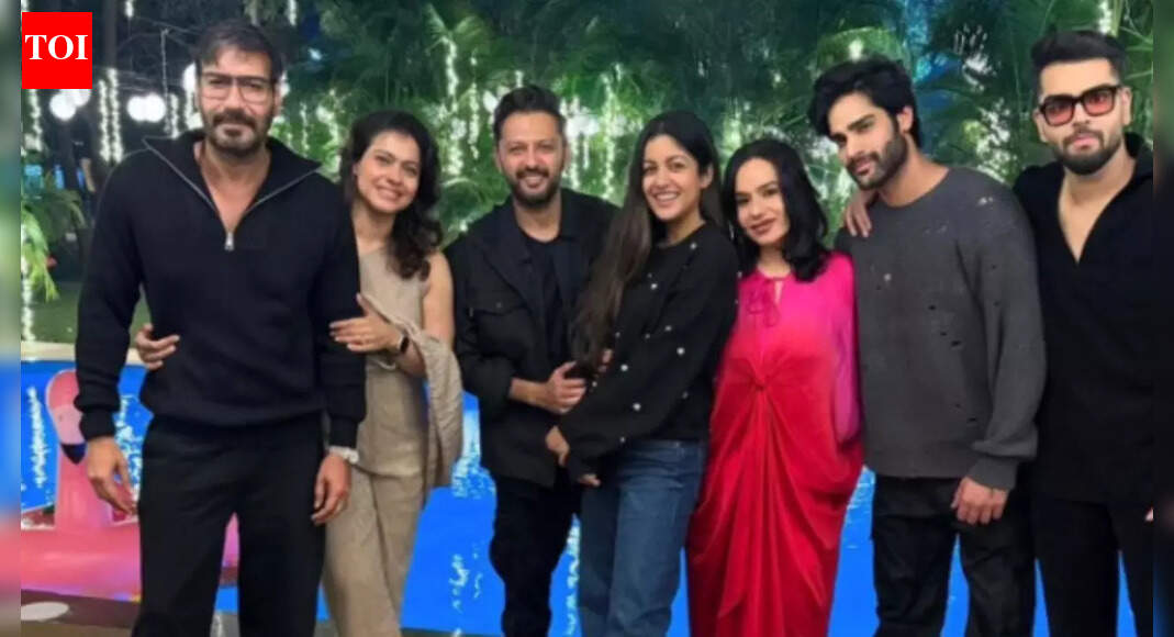 Kajol rings in New Year 2026 with Ajay Devgn; says, 'Life is precious and unpredictable' - See PICS