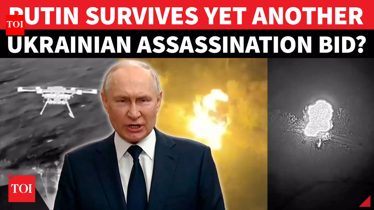 Russia Says Ukraine Launched Drones At Moscow On New Year Eve As Putin ...