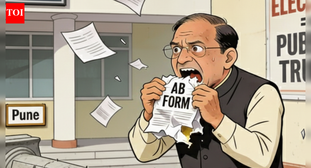 Maha civic polls: Shiva Sena aspirant swallows 'A & B form' of fellow party candidate