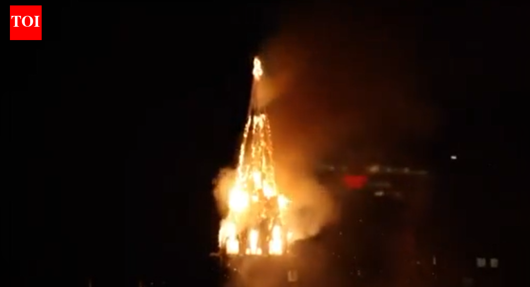 Amsterdam: Fire engulfs iconic Vondelkerk church during New Year celebrations; watch