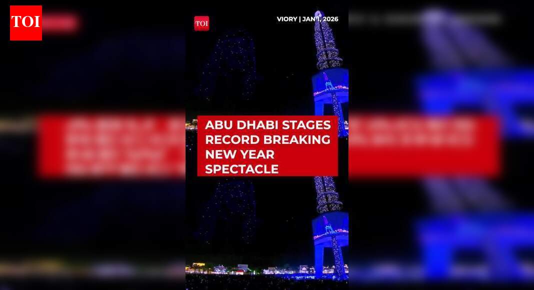 6,500 Drones Create Record-Breaking Sky Show At Abu Dhabi’s Sheikh Zayed Festival