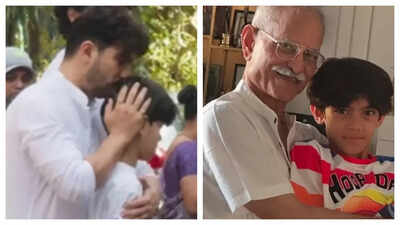 Arjun Bijlani’s father-in-law Rakesh Swami passes away after a sudden stroke; actor gets emotional at the funeral