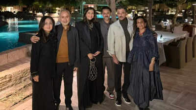 Anil Kapoor’s New Year 2026 post gives fans first glimpse of pregnant Sonam Kapoor Ahuja